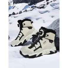 Jeepspirit Jeep sapatos masculinos de alta qualidade botas de neve masculinas 2025 inverno novo estilo masculino velo sa
