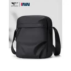 Sete cavalos lobo bolsa de ombro masculina Oxford pano bolsa masculina lona Casual mochila de grande capacidade multifun
