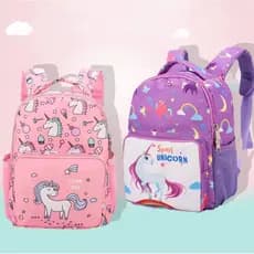 2026Jardim De Infância Unicórnio Meninas Bolsas Escolares Para Crianças Mochilas De 2-5 Anos De Idade