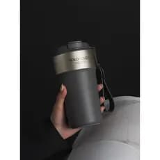 Holoholo Copo de palha de escritório 316L de aço inoxidável portátil ao ar livre copo térmico masculino xícara de café