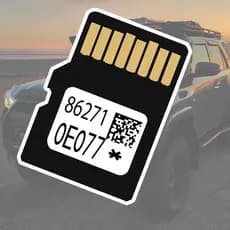 2025 Navigation SD Card – Map Update 86271-0E077 for Toyota Highlander, RAV4, Camry, Corolla, Tacoma, Tundra, Prius & Mo
