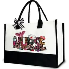 Nurse Accessories Tote Bag, Appreciation Gift for Nurse, 12x17 inch