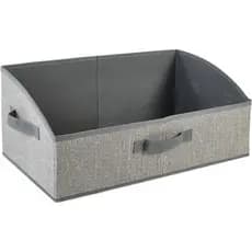 DAYARD Fabric Bins [1-Pack], Trapezoid Storage Bins with Handles, Foldable Baskets Storage Boxes for Shelves, Closet, Bo
