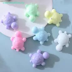 Summtoftopcity Kawaii Little Turtle Squeeze Toy Macio Geléia Realista Pequena Tartaruga Mole Brinquedos Para Alívio Do E