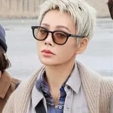 G GM placa óculos de sol Ju High-End moda feminina Zhang Ling HE mesmo estilo óculos de sol masculino protetor solar BC2