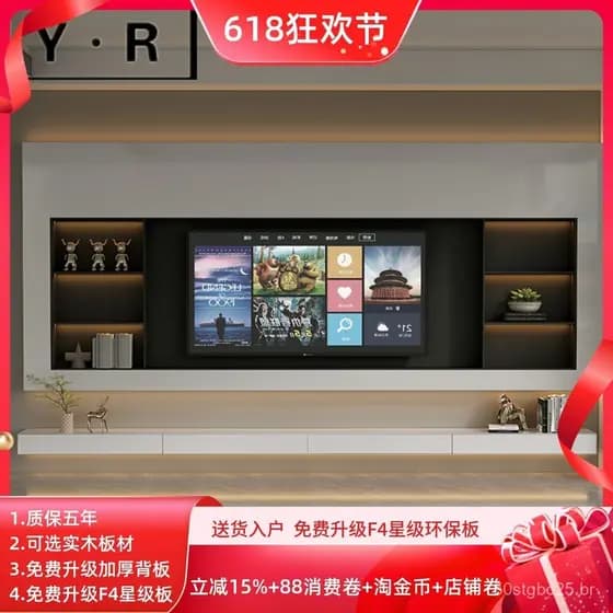 Armário de TV suspenso ultra-fino em laca minimalista italiana para salas de estar pequenas, armário com painel de aço i