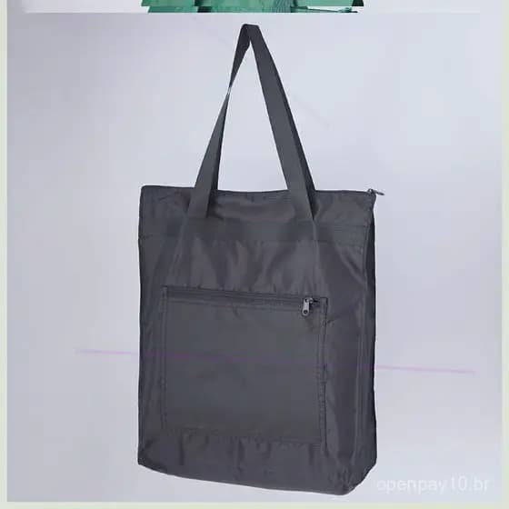 Bolsa impermeável, bolsa de lona, bolsa de grande capacidade, bolsa de compras dobrável e portátil, bolsa de compras eco
