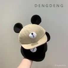 Boné para Bebês Meninos, Boné de Bico de Pato com Aba Macia, Fofo e Adorável, Boné de Beisebol Casual Versátil para Bebê