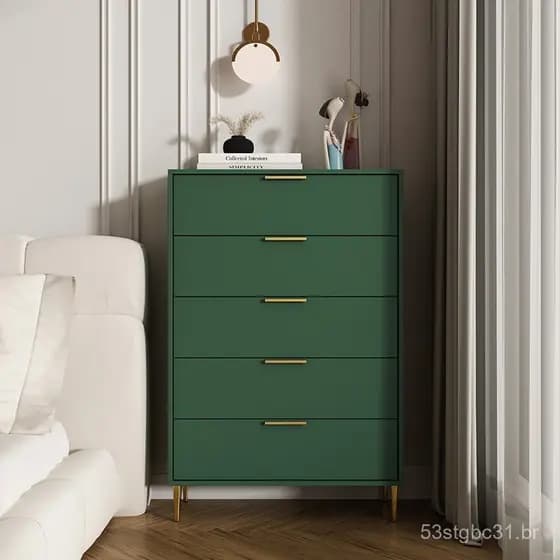 Armário lateral de luxo ultra-fino de 30cm, armário de armazenamento moderno e minimalista com gavetas para quarto e sal