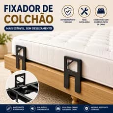 Fixador de Colchão Antiderrapante para Cama Solteiro Casal Fácil Instalação