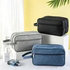 Necessaire Masculina Espaçosa Prática para Armazenamento Viagem e Lazer ao Ar Livre