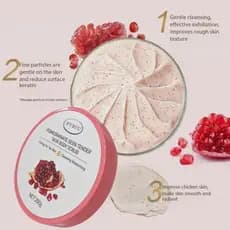 NTBIU Semente de Romã Esfoliante Corporal Rejuvenescedor Hidratante Hidratante Suavizante Esfoliante RTSL