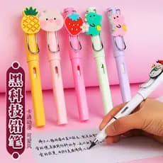 Conjunto de material escolar de lápis infinito eterno fofo para uso em escritório escolar