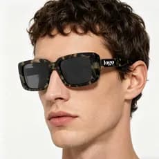 Moda europeia americana ao ar livre óculos de acetato de alta aparência simples high-End sentimento All-Match óculos de