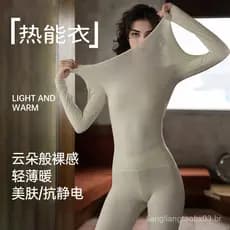 O conjunto é exclusivo para roupas térmicas.