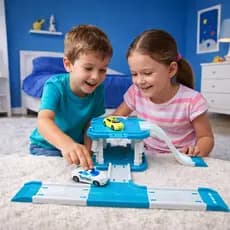 Brinquedo Pista Corrida Estacionamento Infantil Carrinhos Montagem Educativo Criativo