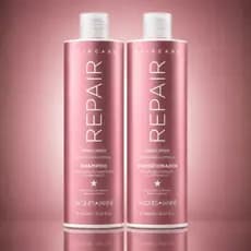 Kit HairCare Repair Cabelos Danificados Jacques Janine Shampoo 450ml + Condicionador 440ml Vegano