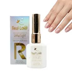 Top Coat Blindado Real Love para Unhas 15ml – Linha Light