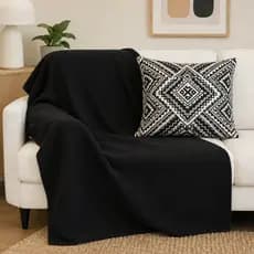 Manta Para Sofá 240x180cm Higiênica Decorativa Para Cama Poltrona Confortável Macia Lavável Multiuso Premium