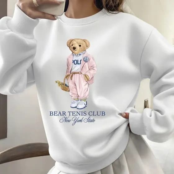 Moletom Feminino Básico Algodão Gola Redonda Moda Inverno Estilo Gringa Moda Blogueirinha