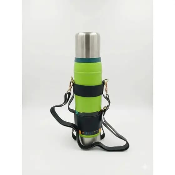 Garrafa Termica Inox 1 Litro Agua Quente Gelada Com Tampa