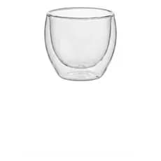 Copo De Vidro Parede Dupla 80 Ml