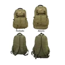 MOCHILA DE VIAGEM, TRILHAS CAMPING DE LONA EXPANSIVA 60 LITROS KVN3001# REFORÇADAS