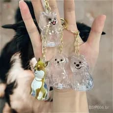 [Spot] Caixa De Armazenamento De Coletor De Cabelo Transparente Para Cachorro Fofo Ovo Torcido Animal Bola Cápsula Pinge