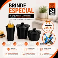Kit Pia com 3 Peças de Plástico Para Cozinha Com Cesto de Lixo e Porta Esponja e Detergente