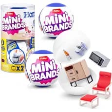 Zuru Mini Brands Home Surprise Capsule: Miniaturas Colecionáveis com Tema de Casa, Brinquedo Surpresa para Crianças