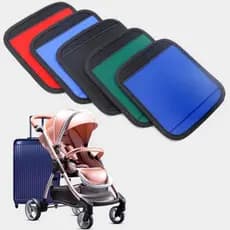 Carrinho de bagagem mala bolsa alça capa protetora almofada de mão carrinho de bebê alça de apoio de braço