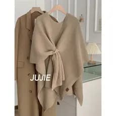 Extra grande outono inverno estilo preguiçoso xale preguiçoso primavera verão ar condicionado quarto temperamento malha