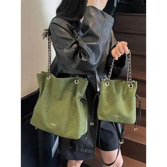 Outono inverno bolsa de ombro trabalhadores de escritório Commuter Design All-Match saco do mensageiro bolsa de corrente
