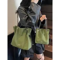 Outono inverno bolsa de ombro trabalhadores de escritório Commuter Design All-Match saco do mensageiro bolsa de corrente