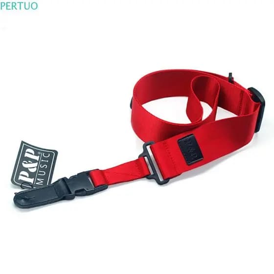 Correia De Guitarra PERTUO , Cintos Elétrica Com Alça Ajustável Universal , Cinto De Ombro Colorido Impresso Para