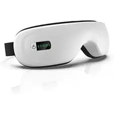 Massageador De Olhos Com Calor , Máscara Aquecida Para Secos , Dispositivo Cuidados Os Recarregável Musical Relaxamento