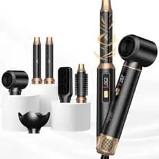 Escova De Secador De Cabelo UKLISS 6 Em 1 & amp ; Air Styler , Sopro Profissional Com Tela L , Multiestilo Para Volume B