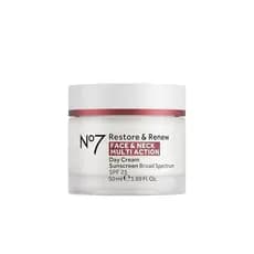 Restauração No7 & amp ; Renovar O Rosto Creme De Dia Para Pescoço-Hidratante Facial Antienvelhecimento Com Fps 25-Firmes
