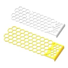 Alimentador De Apicultura Alimentação De Água 15 Peças Escada De Abelha Flutuante Estação Borboleta Anti-Queda Dobrável