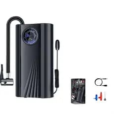 Compressor de Ar Portátil para Pneus - Bomba de Ar Alimentada por Plugue de Carro 12V para Carros, Motocicletas, Bicicle