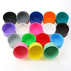 Capa de Silicone para bota de 7/7.5/8/9cm/Base protetora/garrafa de água