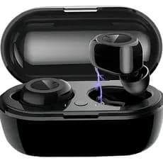Fone De Ouvido Bluetooth H'maston LY-101 Pro Sem Fio Tws Cor Preto Bateria Longa Fone para academia