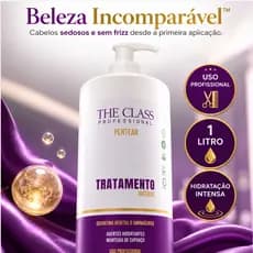 Creme Pentear Tratamento Intensivo Hidratação Profissional Controle Frizz Cachos 1 Litro