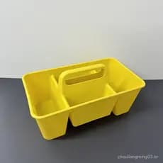 Caixa de armazenamento para mesa, organizador de mesa de escritório, caixa de organização, caixa portátil, controle remo