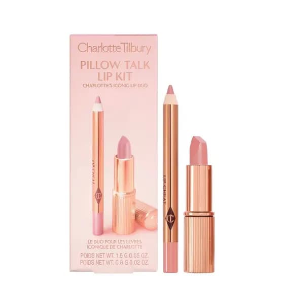 CT/Charlotte Tilbury Batom Lipliner Conjunto Durável Fácil Coloração Portátil Multi-Funcional Delineador Labial Maquiage