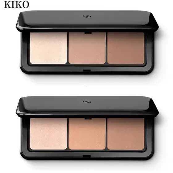 KIKO Tridimensional Contourr Disco De Higiene De Alto Brilho Fosco Rosto Destaque Contorno Grooming Disc