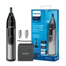 Philips Series NT3650 Nariz Orelha Sobrancelha Aparador De Pêlos Barbeador/Pente Lavável