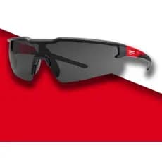 Óculos De Segurança Coloridos Milwaukee 48-73-2005A-Lentes Antiembaçantes-Ponte Nasal Flexível-Braços Angulares Ajustáve