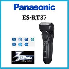 Panasonic ES-RT37 Barbeador Úmido E Seco Recarregável Aparador Elétrico De 3 Lâminas Para Homens (100-240 V)