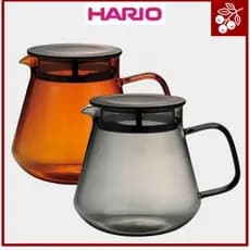 [HARIO] COLORS Tea & Coffee Server 600ml-Âmbar/Cinza-Pote De Vidro Resistente Ao Calor Para Amantes De Chá E Café Por Go